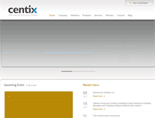 Tablet Screenshot of centix.be